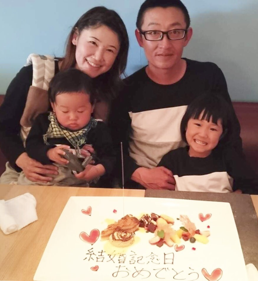 結婚記念日& ama BABYこーとくん!_e0120789_18123015.jpg