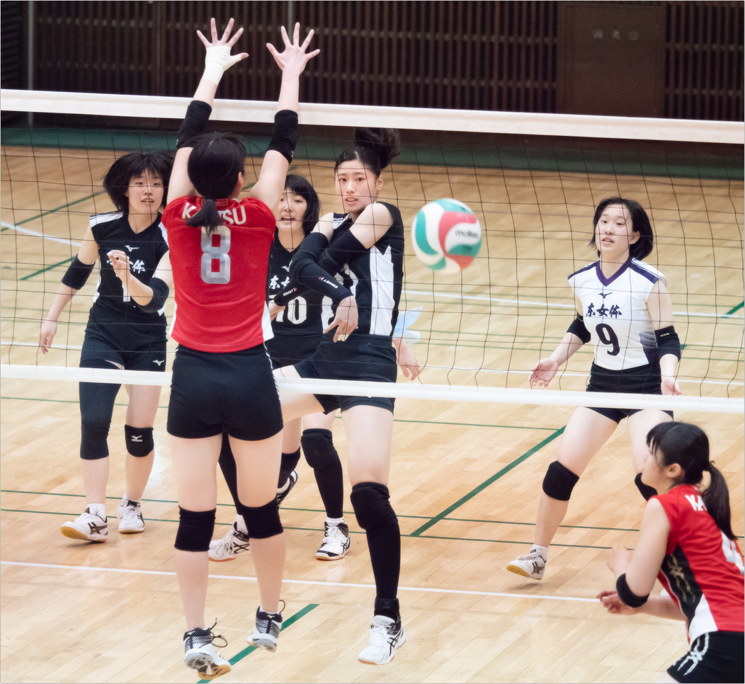 嘉悦大学 VS 東京女子体育大学（2）（2018年度春季関東大学女子１部バレーボールリーグ戦） _f0105694_21095256.jpg