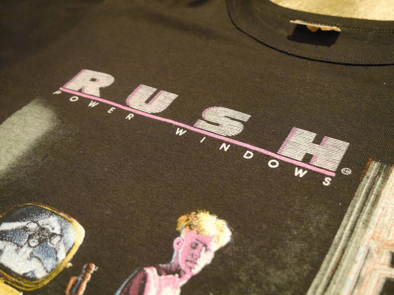80s RUSH バンド Tシャツ　ラッシュ
