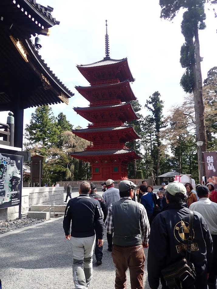 お花見ツーリング(身延山久遠寺)_b0238789_12310773.jpg