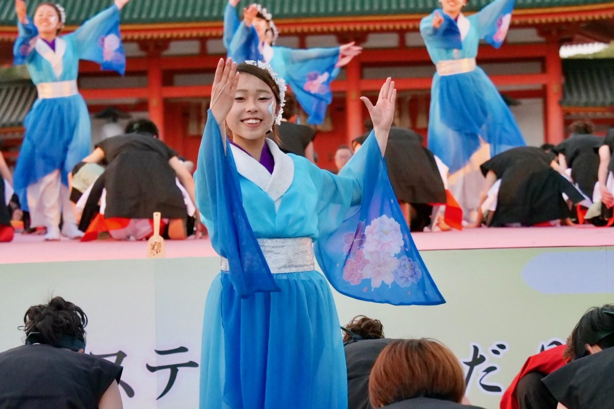 ２０１８京都さくらよさこい1日目その４８（神戸大学よさこいチーム山美鼓）_a0009554_22395789.jpg