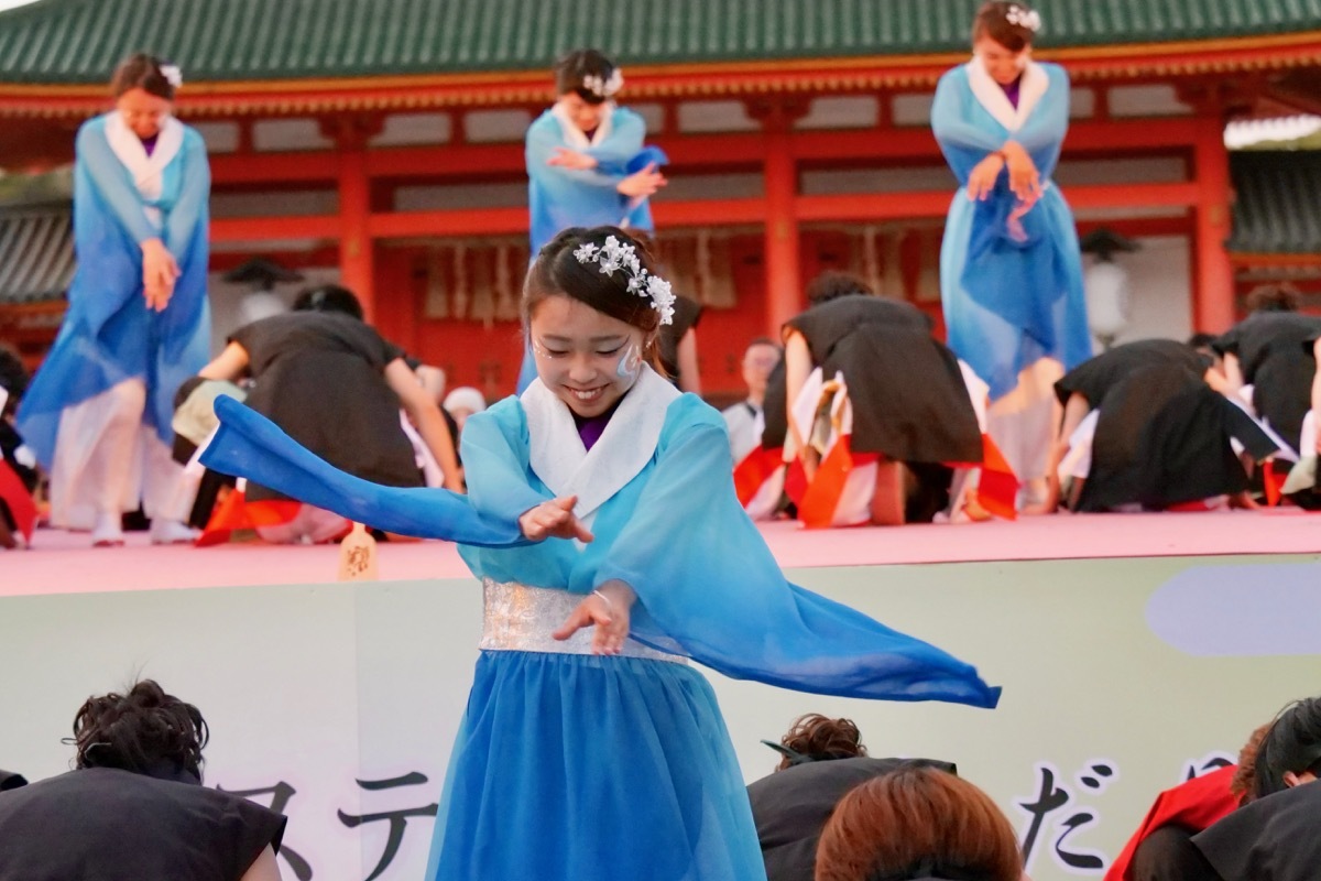 ２０１８京都さくらよさこい1日目その４８（神戸大学よさこいチーム山美鼓）_a0009554_22401260.jpg