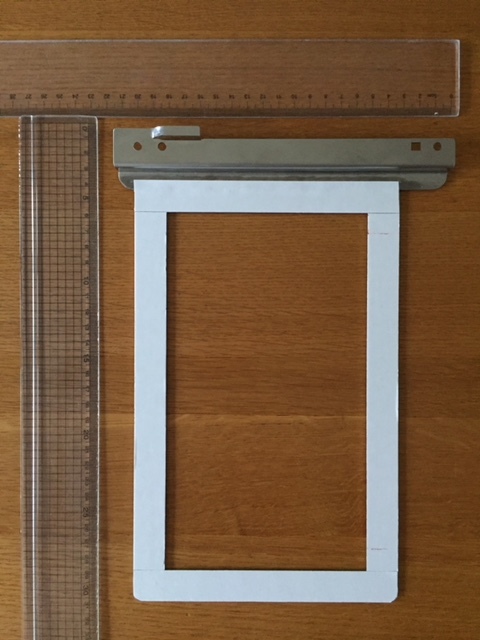 ブラザーprの置き縫い刺繍枠 ミシン刺繍オリジナルデータ制作 笑顔で手作り