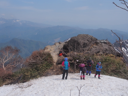 谷川岳　残雪の絶景　　2018.４.30（月）_b0335256_11575063.jpg