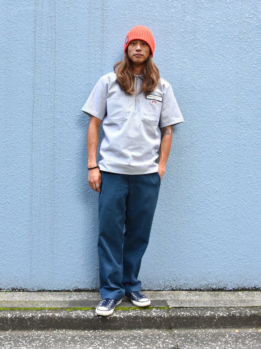 『UNSERIOUS Pullover Work Shirt Short Sleeve』!!!!!_c0355834_19052611.jpg