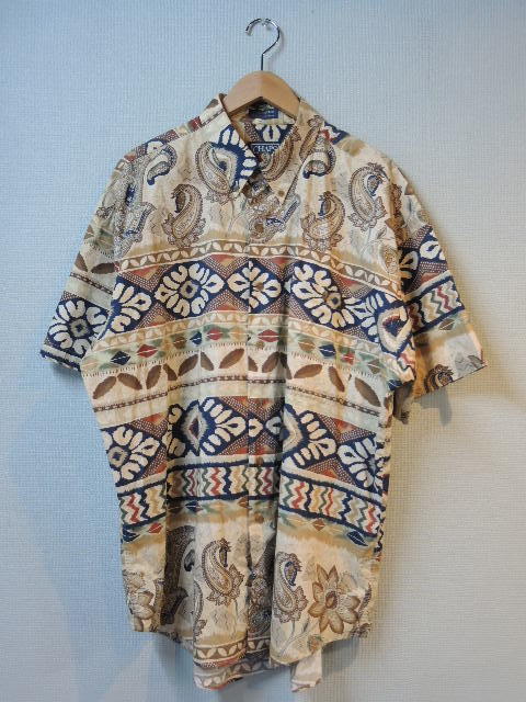 USED CHAPS SHORT SLEEVE PAISLEY SHIRT！！_d0367472_19550344.jpg