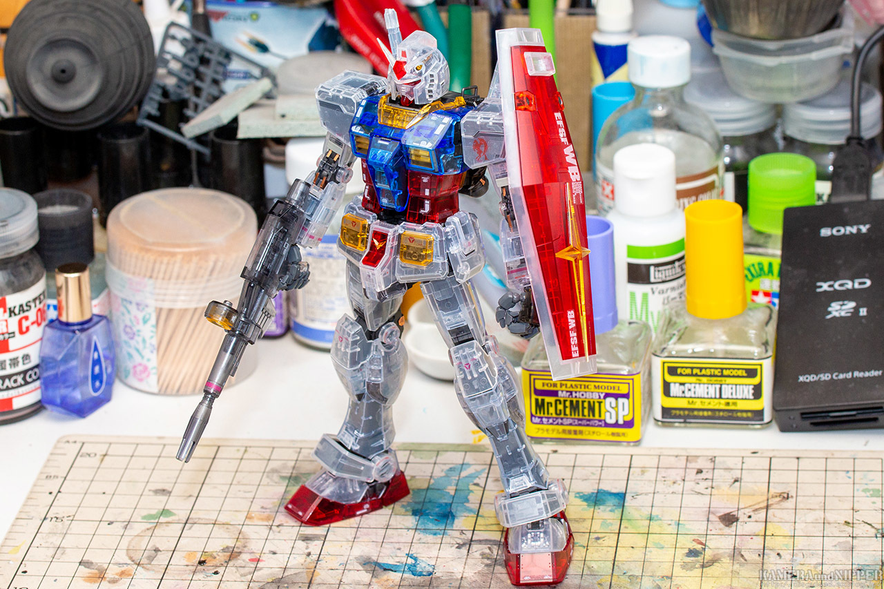 Mg 1 100 ガンダムベース限定 Rx 78 2 ガンダムver 3 0 クリアカラー Nacht Modell Kollektion