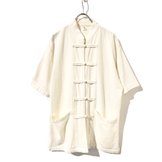 Jacquard Dress, Cotton Kung Fu Shirt, Print Tee, Ivory Pintuck Shirt ♪_c0220830_18195514.png