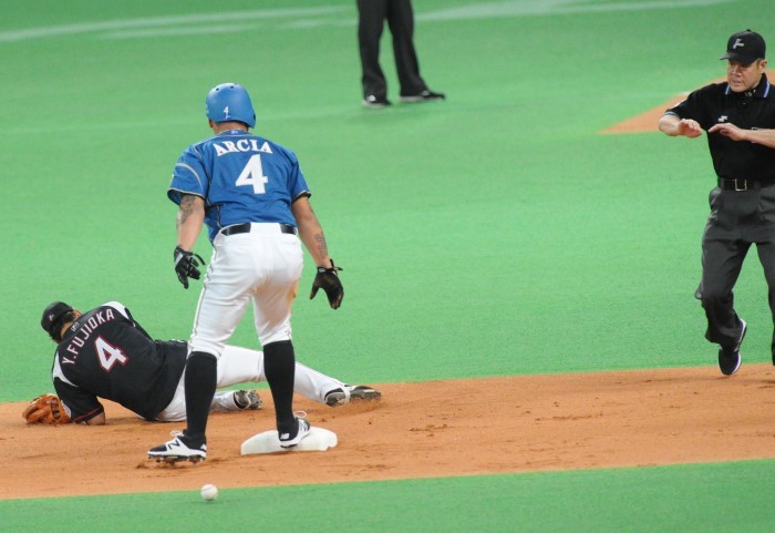 【ロッテ戦】キャプテン　レフトにお帰りなさい【5月4日12戦目】5連戦中日_e0126914_07554884.jpg