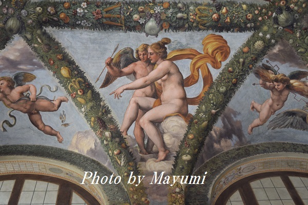 アモールとプシュケ＠ファルネジーナ荘♪ : ローマより愛をこめて