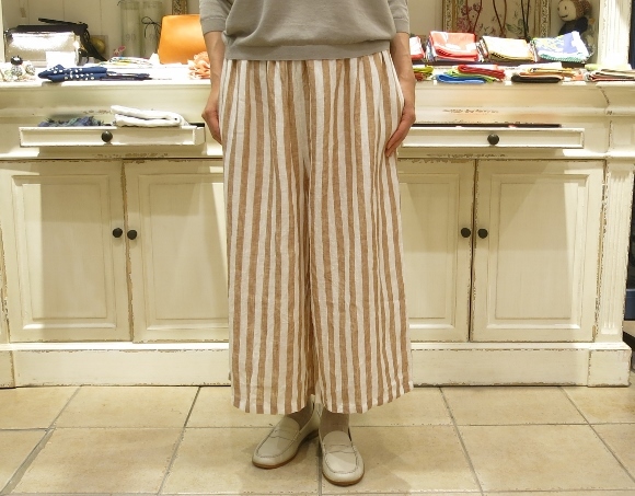 maison de soil ストライプリネンのシリーズです。_c0227633_12313773.jpg