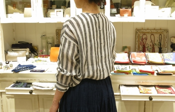 maison de soil ストライプリネンのシリーズです。_c0227633_12341513.jpg