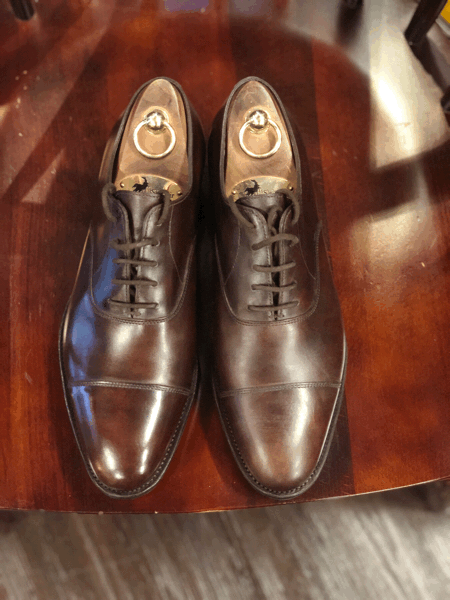 John lobb ジョンロブ つま先ビンテージスチール シューシャイン 靴磨き_b0310556_22191456.gif