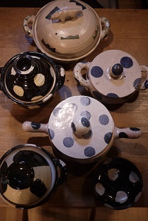 向開窯】福島一紘さん・福島伸弥さんの土鍋が入荷しました