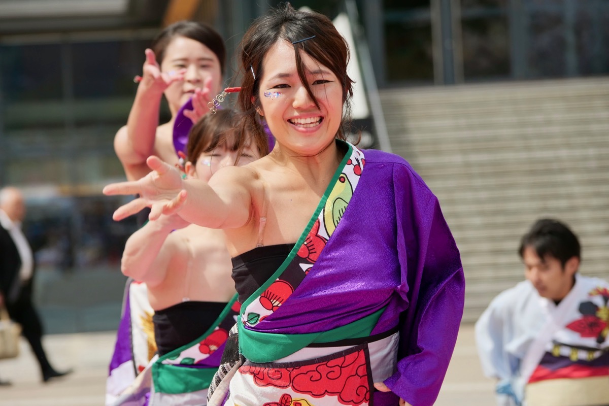 ２０１８京都さくらよさこい２日目その６（狼煙）_a0009554_23555751.jpg