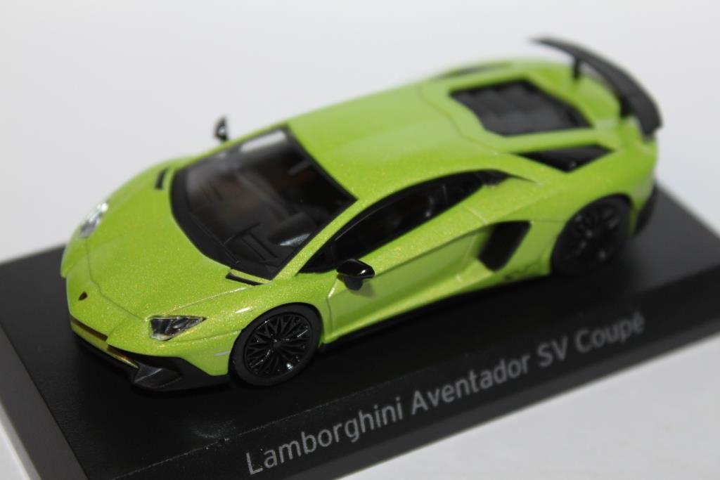 1/64 Kyosho Minicar lots Third step Lamborghini Aventador SV Coupe_b0285587_06365359.jpg
