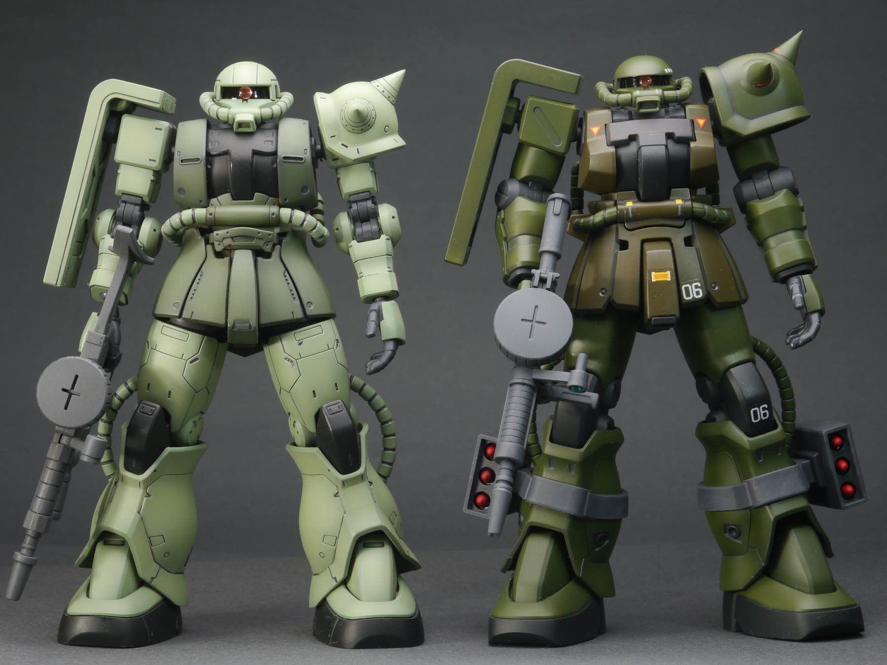 HGUC 1/144 MS-06F-2 ザクII F2型 完成品 : DNF