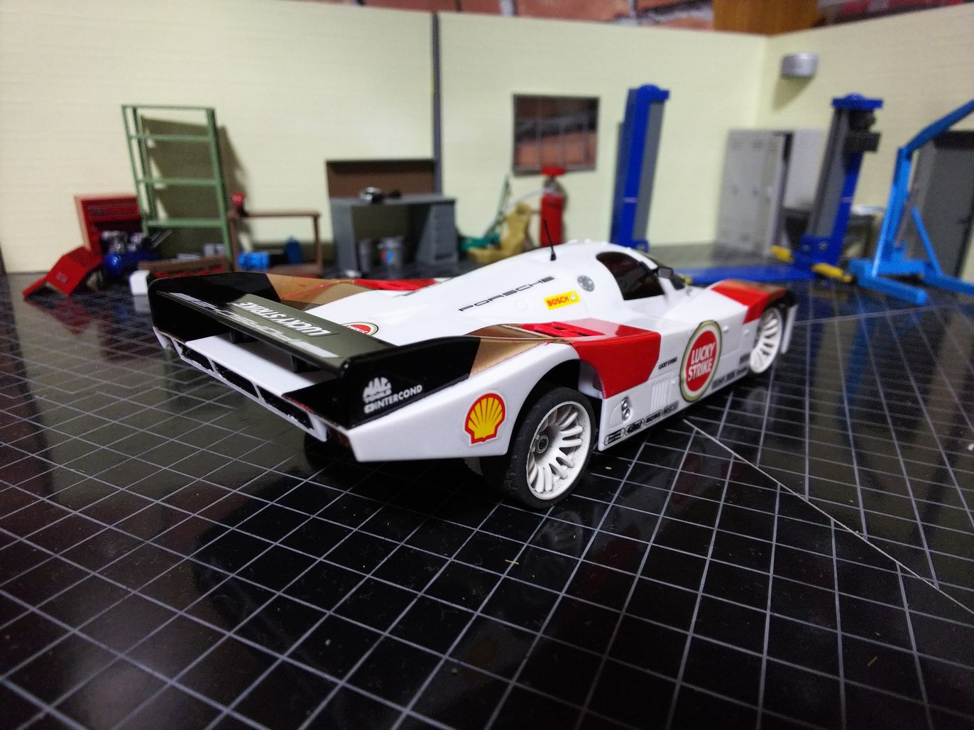 京商ミニッツ オートスケールコレクション ポルシェ962C LH No 7
