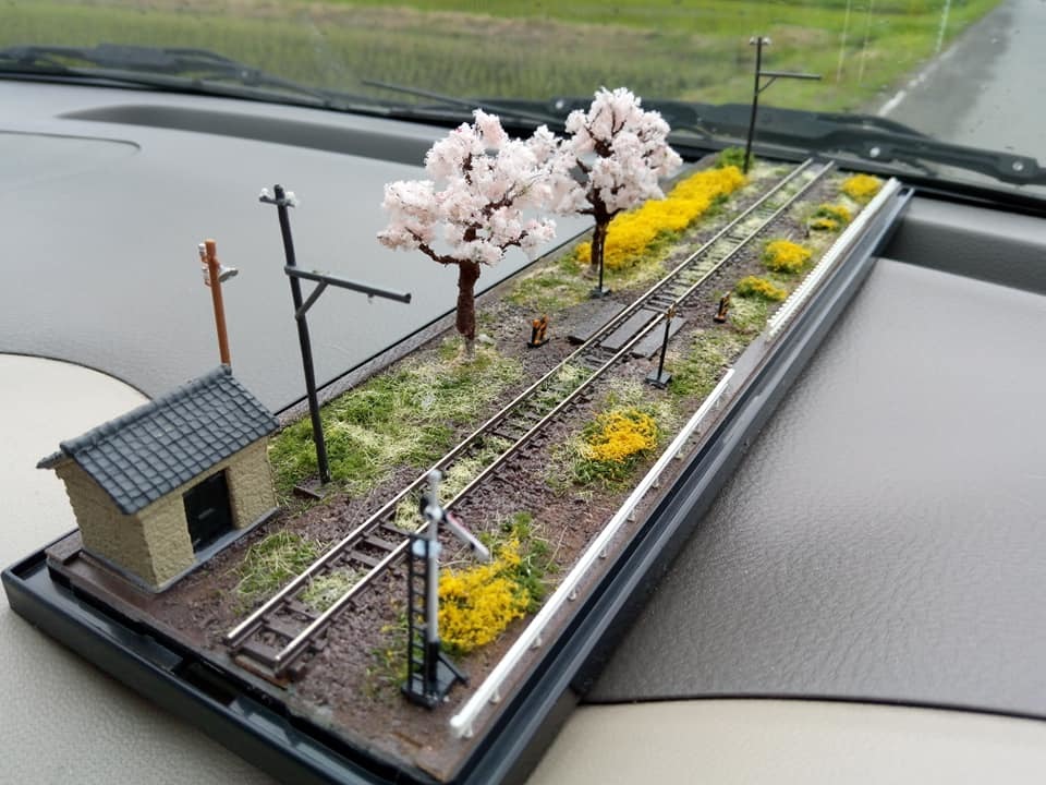 Nゲージ ジオラマ レイアウト 地方 ローカル 線 木造 駅 舎 情景 Nゲージ ジオラマ レイアウト 地方 ローカル 線 木造 駅 舎 情景