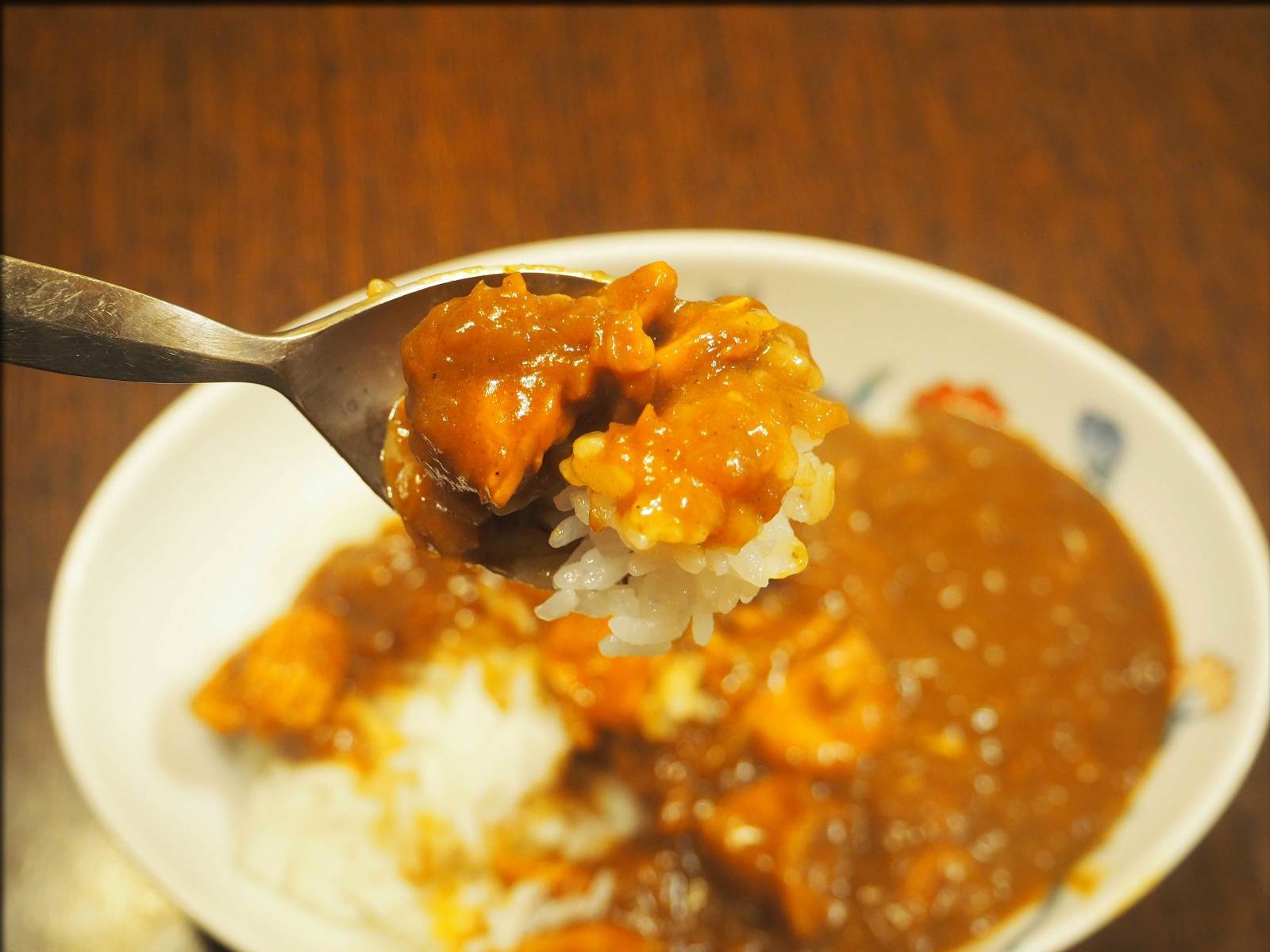 チキンカレーとダイソーの「たまごのプッチン穴あけ器」_b0054329_07372721.jpg