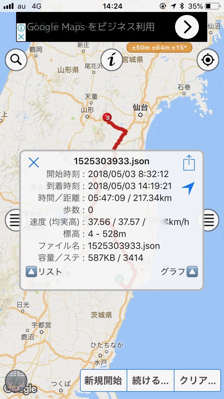HLST ツーリング　山形〜いわき市_c0226202_18450785.jpg
