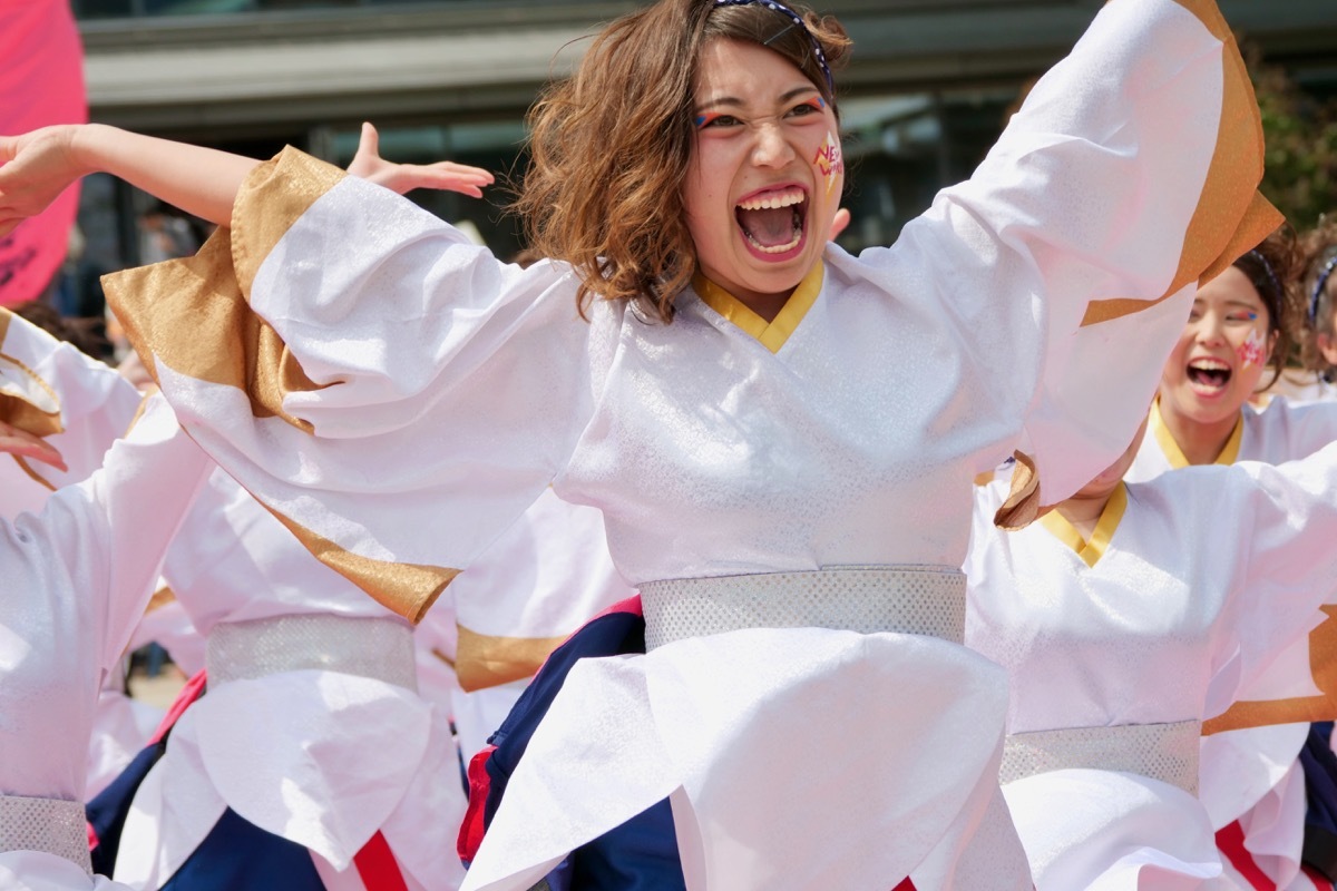 ２０１８京都さくらよさこい２日目その１１（大阪教育大学YOSAKOIソーランサークル凛憧）_a0009554_22410160.jpg