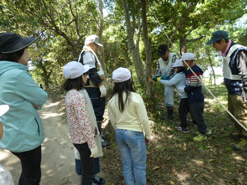 和歌山市立楠見西小学校３・４年生遠足「うみべの森探検」_c0108460_17184582.jpg