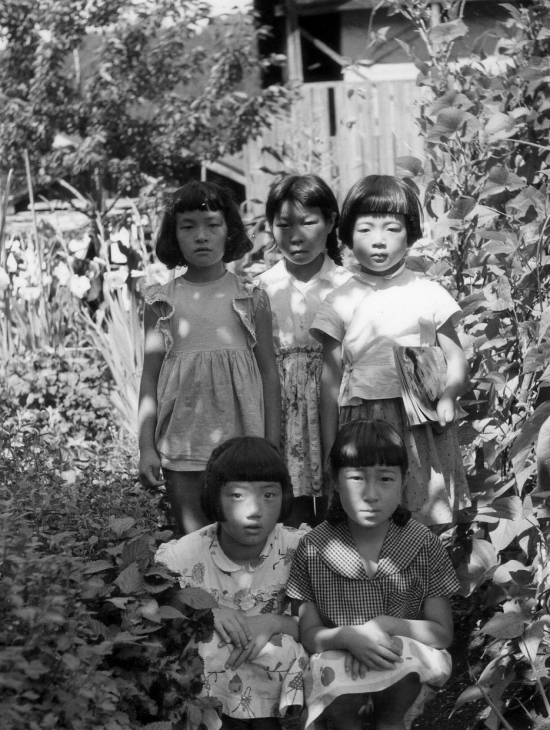 昭和の阿仁の少女たち またぎの里 阿仁の風景