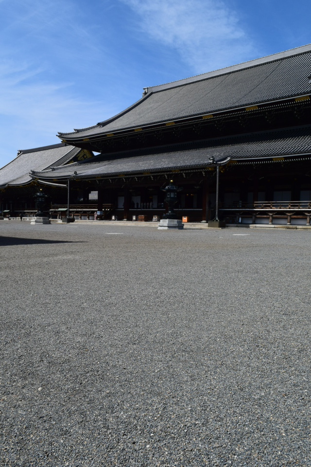 ①⑤蔵出し　江戸~明治時代　お寺の古い掛軸　詳細不明　豪華表装 掛軸 上仕立 紺表装 20代 三幅セット（本尊+脇侍：絵像） 浄土