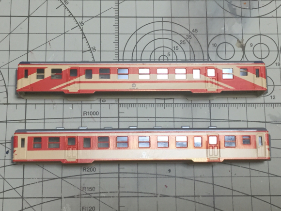 KATOキハ20島原鉄道タイプの車体 : tabi-okane旅の話＋α（続編