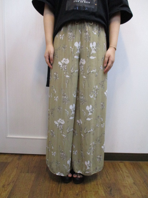 パンツ TODAYFUL Sheer Flower PT e0076692_18044187.jpg