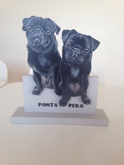 パグちゃん welcomeボード ぼくぱぐ工房