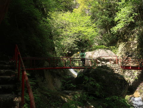 寂地峡 ～竜ヶ岳峡「五竜の滝」_d0098183_13475422.jpg