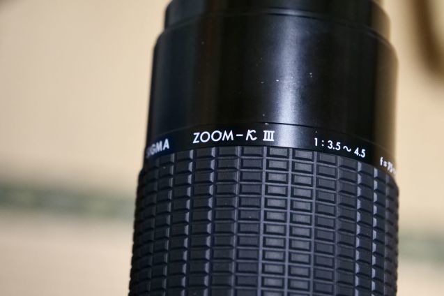 シグマ ズームカッパーⅢ 75-210mm f3.5-4.5 の賞賛 Rev.0 : セカンド・ライフ・ヴィンテージ