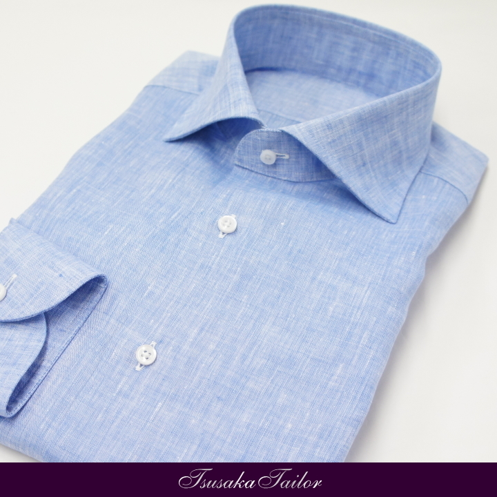 アルビニのリネンシャツ【オーダーシャツ】 : オーダースーツ東京 アルビニのリネンシャツ【オーダーシャツ】 : オーダースーツ東京