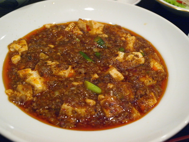 中国料理 桃苑 その5(四川風麻婆豆腐定食)_d0153062_21115368.jpg