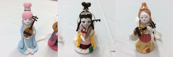 2日間短期集中講座【 創作人形講座「弁財天」】無事に終わりました。_c0357605_13221199.jpg