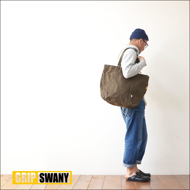 GRIP SWANY [グリップスワニー] CAMP GEAR TOTE [GS-BG04] キャンプ ギア トート バッグ MEN\'S/LADY\'S _f0051306_16324064.jpg