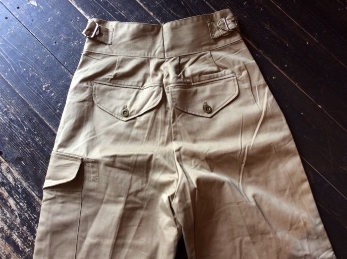 50's British Army Gurkha trousers : BUTTON UP clothing 50's British Army Gurkha trousers : BUTTON UP clothing