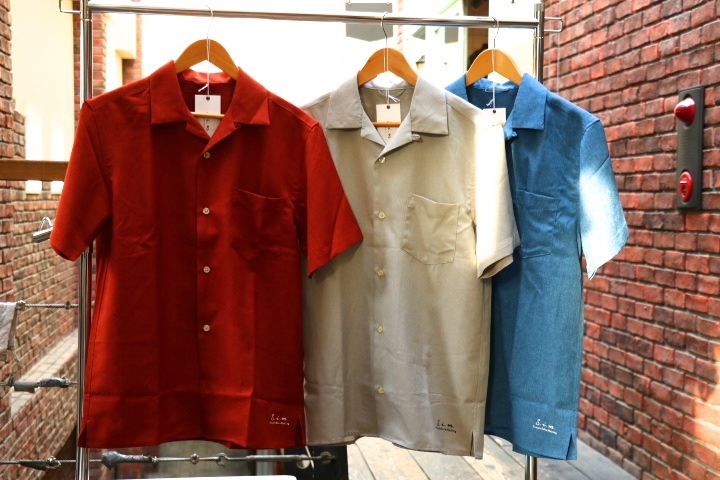 S.i.m : Open Collar S/S Shirt 完成しました_f0224266_17025985.jpg