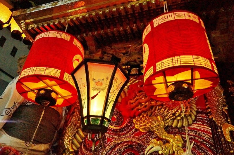 魚崎八幡宮祭礼のだんじりの提灯_b0063958_22014891.jpg