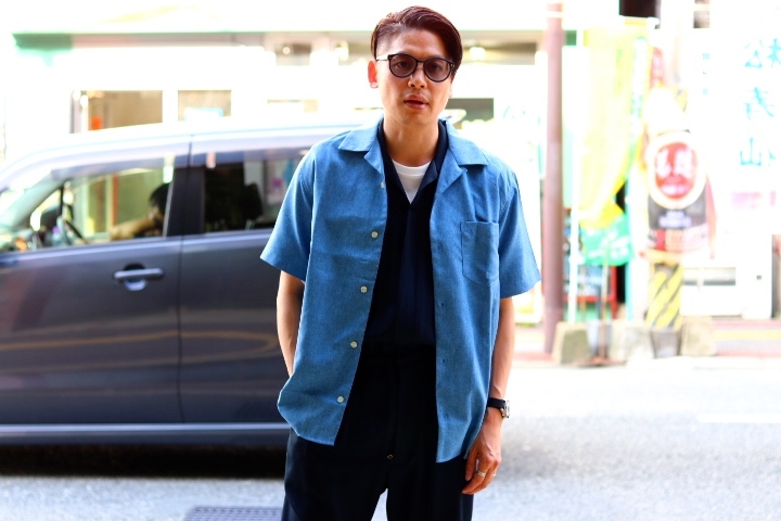 S.i.m : Open Collar S/S Shirt 完成しました_f0224266_16511406.jpg