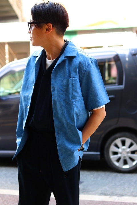 S.i.m : Open Collar S/S Shirt 完成しました_f0224266_16514443.jpg