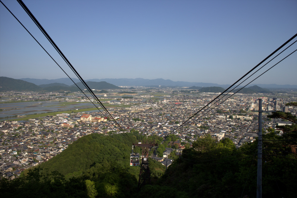 新緑の近江　八幡山城跡_b0122979_03111108.jpg