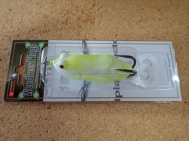 雷魚]ウィップラッシュファクトリー フロッグ各種入荷いたしまし