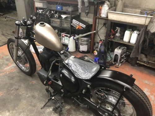O様エストレヤ タンクペイント : JET CUSTOM CYCLESのカスタム