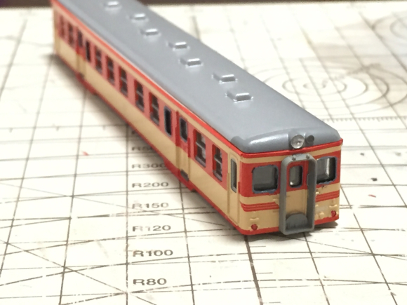 KATO島原鉄道キハ20の色入れ(島鉄旧塗装) : tabi-okane旅の話 KATO島原鉄道キハ20の色入れ(島鉄旧塗装) : tabi-okane旅の話