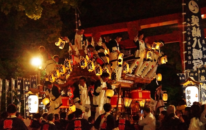 魚崎八幡宮・だんじりの宮入_b0063958_20505531.jpg