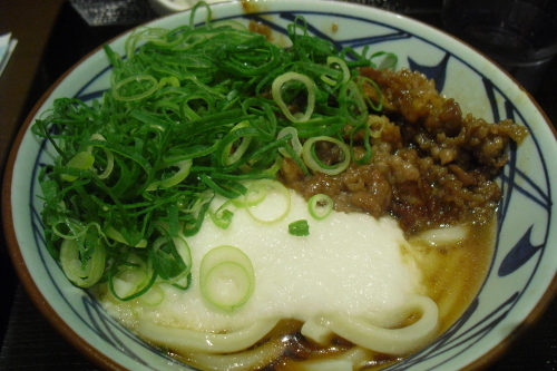 丸亀製麺　『牛とろろうどん』_a0326295_00373374.jpg