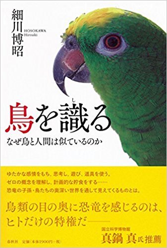 細川博昭著『鳥を識る　なぜ鳥は人間と似ているのか』_b0074416_21232648.jpg